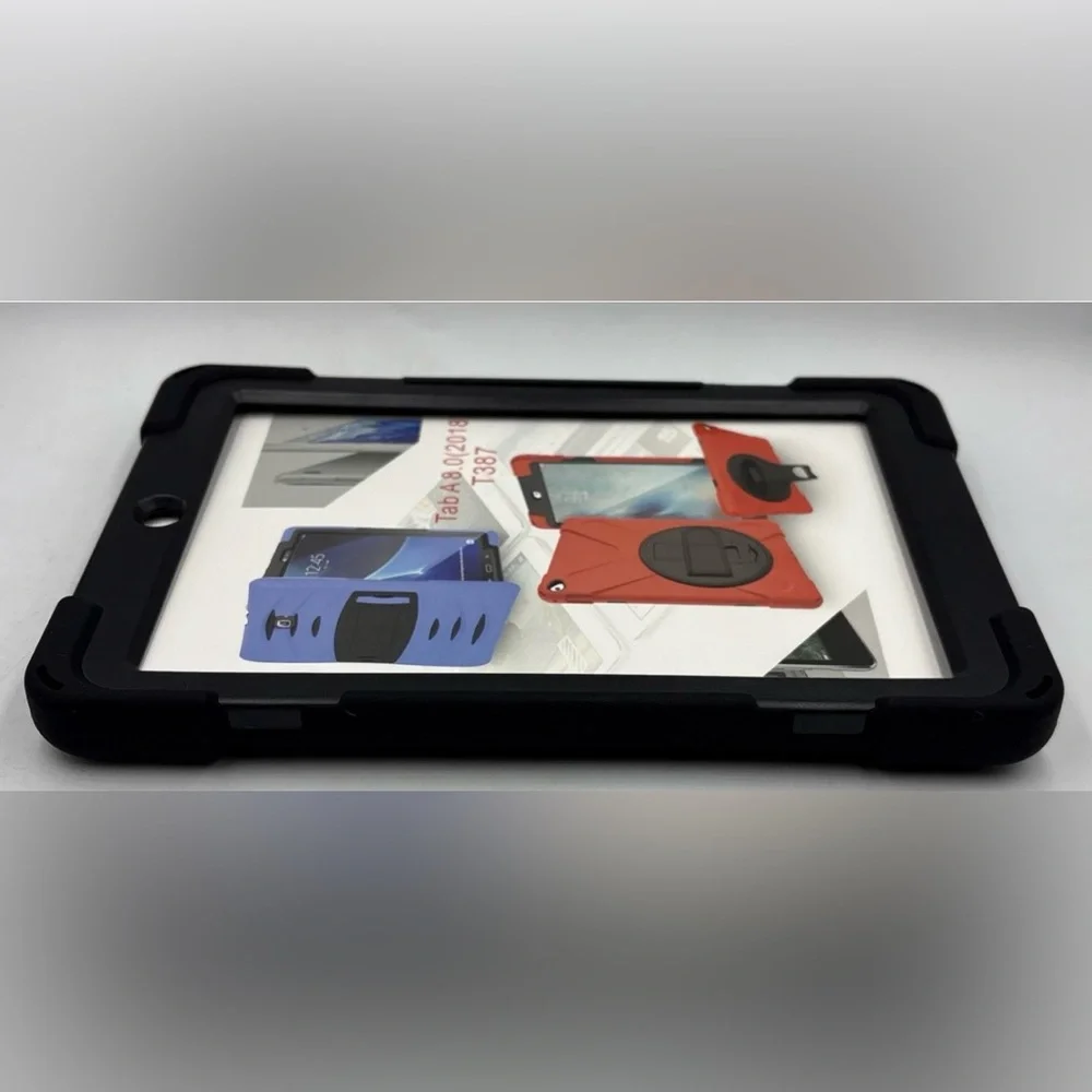 Black Tablet Protective Case Cover For Samsung Galaxy Tab A 8.0 2018 New
